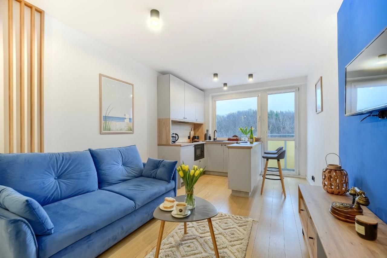 Apartament 4 Pory Roku Przy Plazy Z Widokiem Na Morze Gdynia Buitenkant foto
