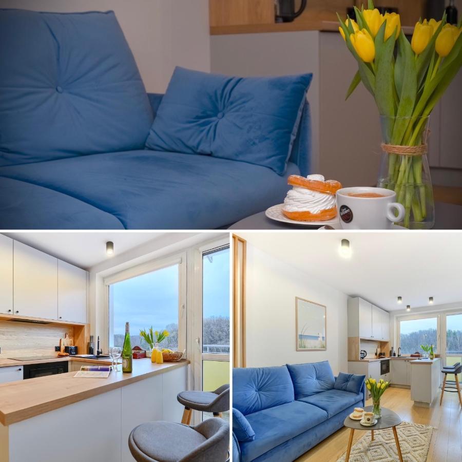 Apartament 4 Pory Roku Przy Plazy Z Widokiem Na Morze Gdynia Buitenkant foto